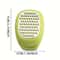Stainless Steel Manual Grater & Cheese Slicer – Garlic, Ginger & Lemon Zester, Compact Kitchen Tool
