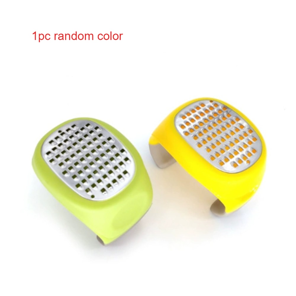 Stainless Steel Manual Grater & Cheese Slicer – Garlic, Ginger & Lemon Zester, Compact Kitchen Tool