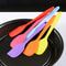 Heat Resistant Silicone Spatula & Cake Scraper for Baking