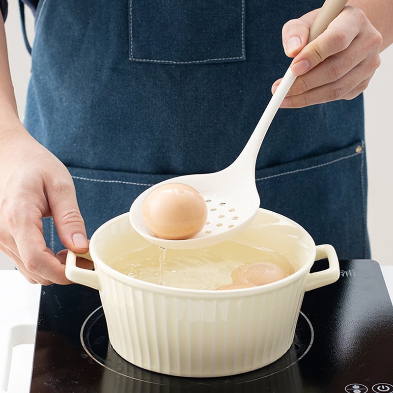 Premium Silicone Kitchen Utensil Set – Non Stick Spatula Ladle & Spoon