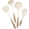 Premium Silicone Kitchen Utensil Set – Non Stick Spatula Ladle & Spoon