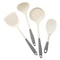 Premium Silicone Kitchen Utensil Set – Non Stick Spatula Ladle & Spoon