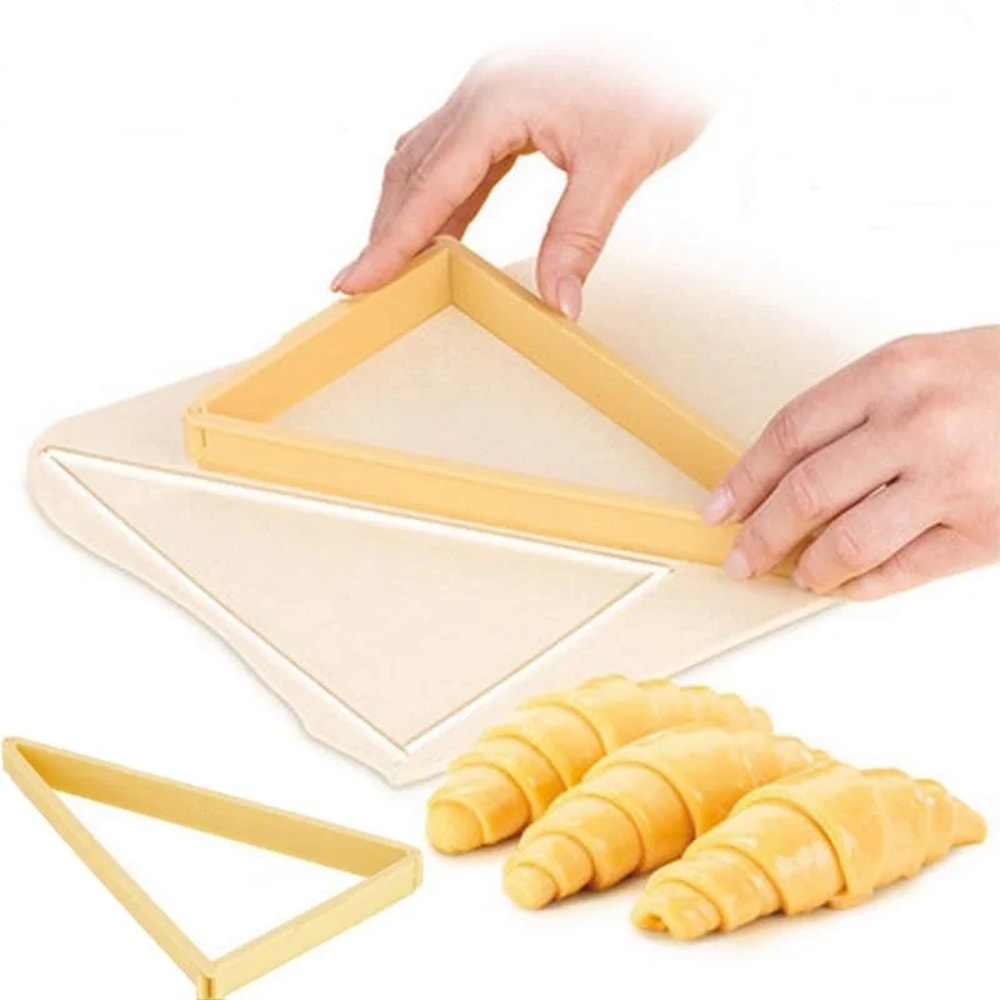 Premium Croissant Maker & Pastry Cutter Roll Mold Baking Tool