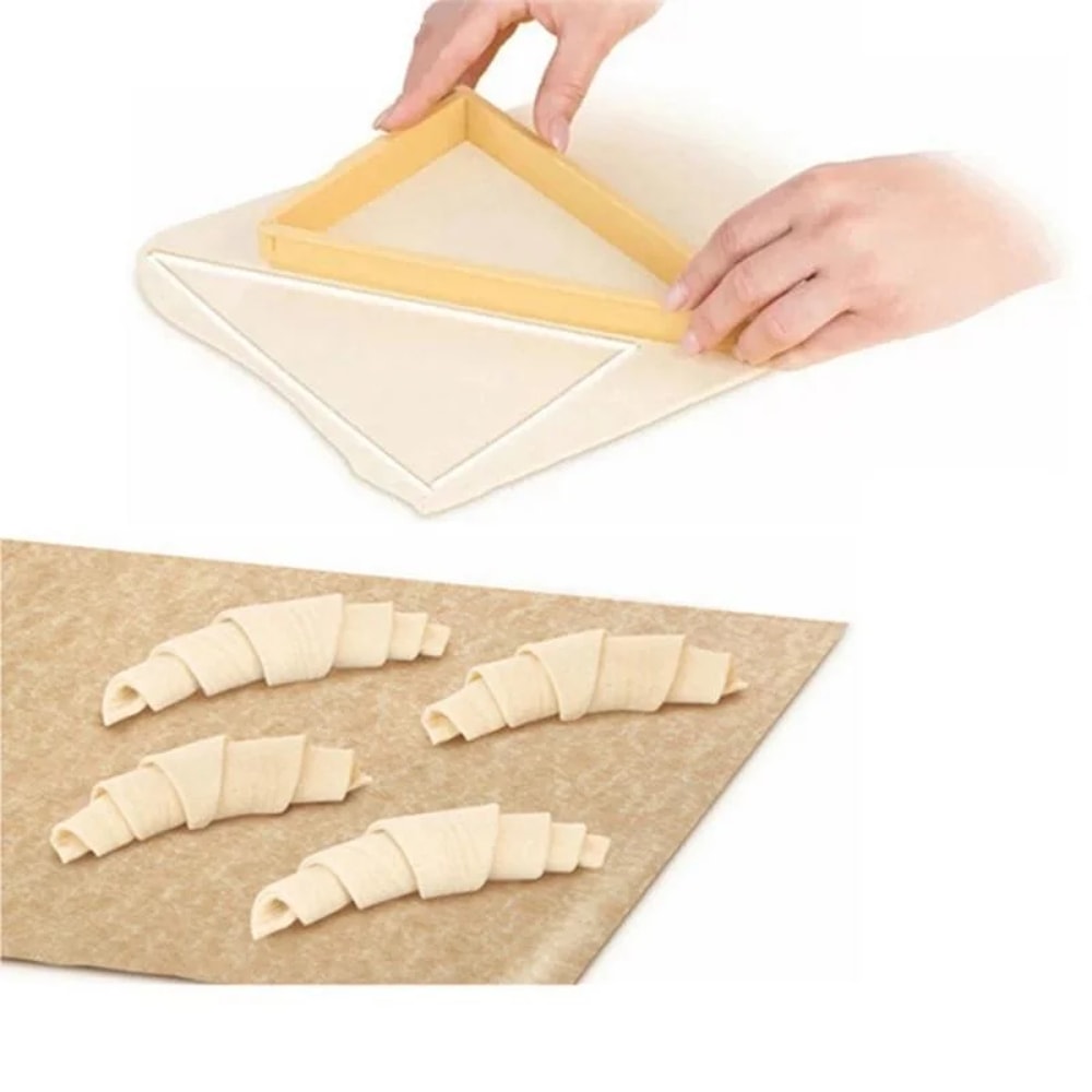 Premium Croissant Maker & Pastry Cutter Roll Mold Baking Tool