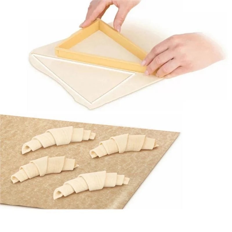 Premium Croissant Maker & Pastry Cutter Roll Mold Baking Tool