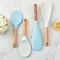 Premium Wooden Handle Silicone Kitchen Utensils Set – Non-Stick Cooking Tools