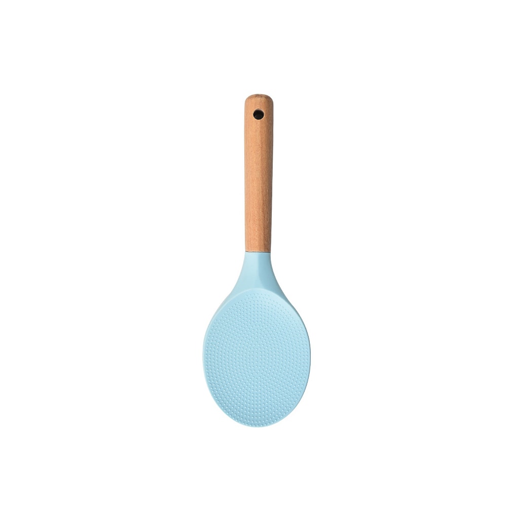 Premium Wooden Handle Silicone Kitchen Utensils Set – Non-Stick Cooking Tools