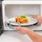 Premium PP Microwave Plate Tray Steam Holder For Bowls Durable Easy Clean Heater Stand 4