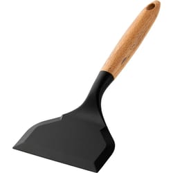 premium wide mouth heat resistant non stick silicone spatula pancake & omelette turner kitchen cooking tool