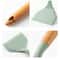 Premium Wide Mouth Heat Resistant Non Stick Silicone Spatula Pancake & Omelette Turner Kitchen Cooking Tool