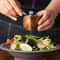 Premium Wooden Hand-Crank Pepper and Salt Grinder for Cooking