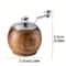 Premium Wooden Hand-Crank Pepper and Salt Grinder for Cooking