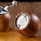 Premium Wooden Hand-Crank Pepper and Salt Grinder for Cooking