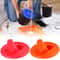 Retractable Paint Can Lid with Foldable Pouring Spout and Airtight Seal
