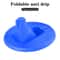 Retractable Paint Can Lid with Foldable Pouring Spout and Airtight Seal