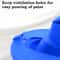 Retractable Paint Can Lid with Foldable Pouring Spout and Airtight Seal