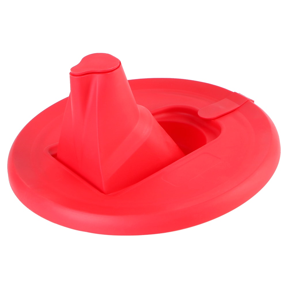 Retractable Paint Can Lid with Foldable Pouring Spout and Airtight Seal