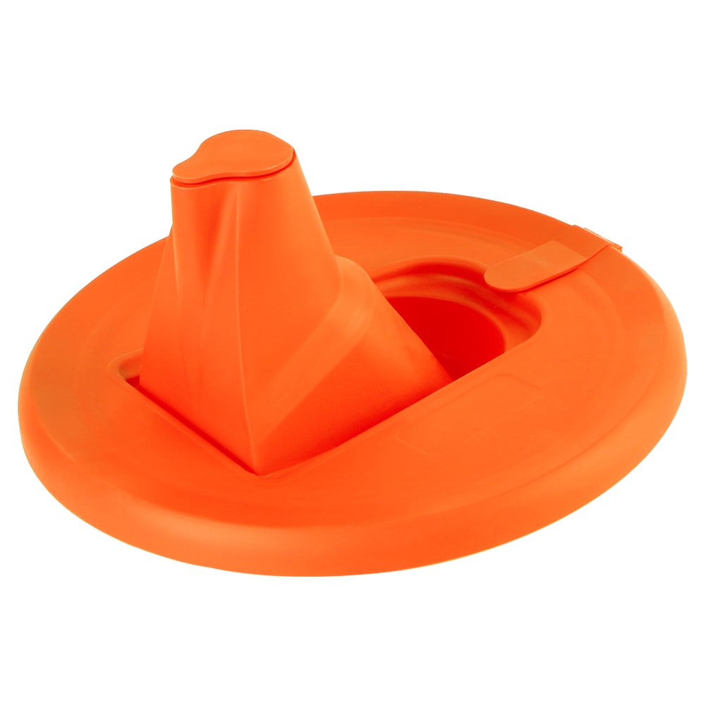 Retractable Paint Can Lid with Foldable Pouring Spout and Airtight Seal