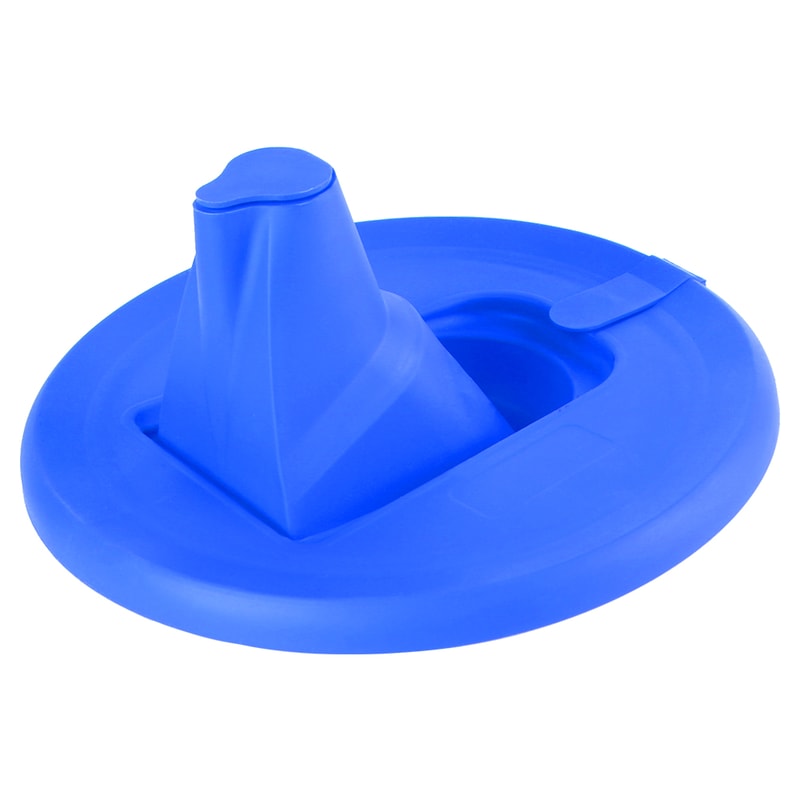 Retractable Paint Can Lid with Foldable Pouring Spout and Airtight Seal