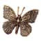 Antique Brass Butterfly Figurine Desktop Ornament for Home Decor