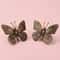 Antique Brass Butterfly Figurine Desktop Ornament for Home Decor