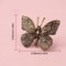 Antique Brass Butterfly Figurine Desktop Ornament for Home Decor