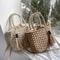Bohemian Straw Rattan Crossbody Bag For Summer Beach Travel 2