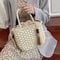 Bohemian Straw Rattan Crossbody Bag For Summer Beach Travel 4