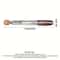 Premium Walnut Wood Stainless Steel Cooking Tong AntiSlip Kitchen Salad Tool 2