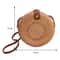 Handmade Rattan Crossbody Bag for Women Adjustable, Large Capacity, Durable