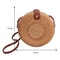 Handmade Rattan Crossbody Bag for Women Adjustable, Large Capacity, Durable