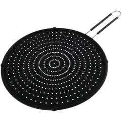 foldable silicone splatter screen – heat-resistant frying pan lid & oil splash guard