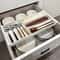 Expandable Cutlery Organizer Silverware Tray For Kitchen Drawers 2