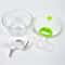 Manual Food Chopper Salad Maker Garlic Onion Cutter Kitchen Tool 4