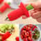 Premium Strawberry Huller Pineapple Cutter Easy Fruit Stem Remover 0