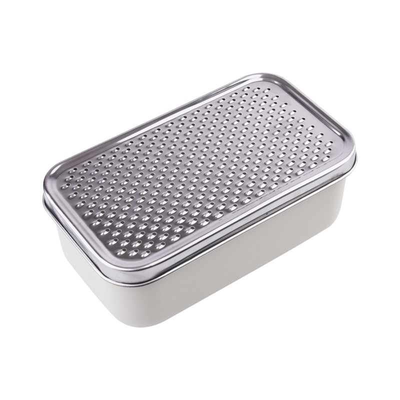 Stainless Steel Vegetable Chopper Cheese Grater With Container Multi Purpose Kitchen Slicer 0