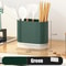 Wall Mount Chopsticks Holder Kitchen Organizer With Drain Tray No Drill Utensil Storage Rack 8