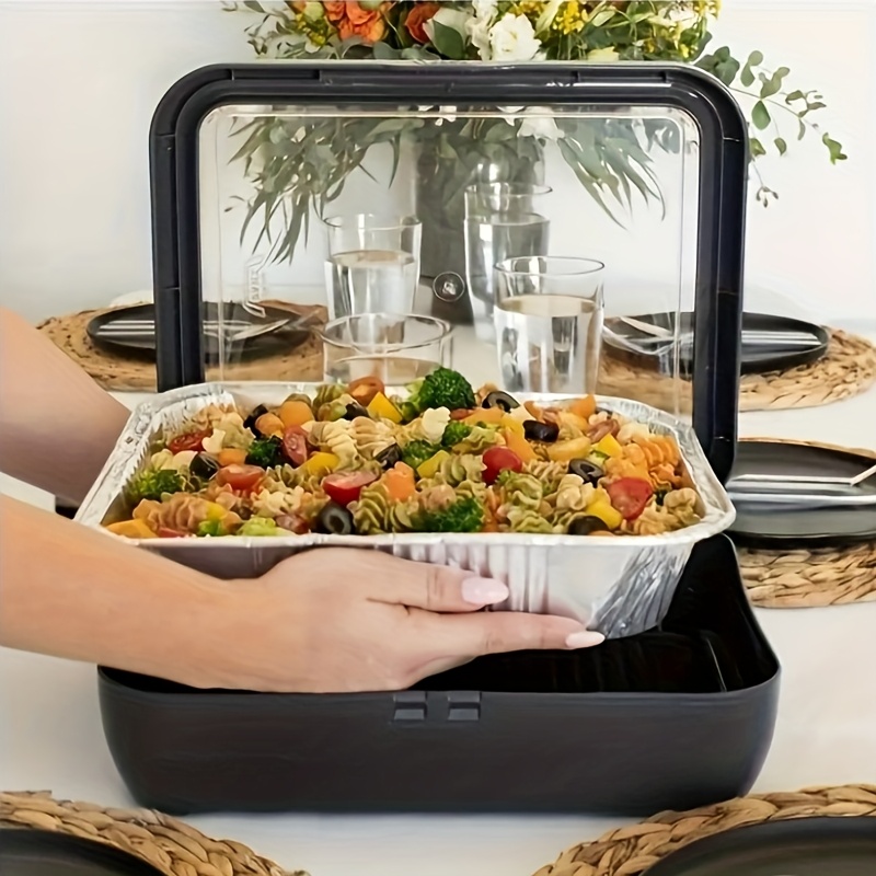 ThermaKeep Insulated Food Storage Container For Hot Meals BBQ Lasagna Picnic Transport 7