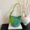 LunaSoft Suede Shoulder Bag Large Capacity Bucket Tote Purse For Women 8