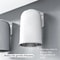 Magnetic Stainless Steel Toothbrush Cup Holder Set for Modern Bathroom Organization