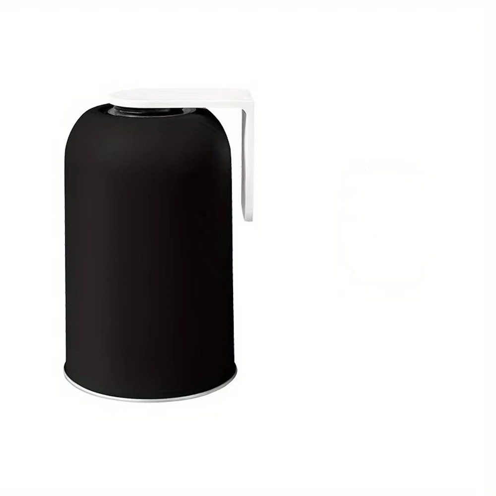 Magnetic Stainless Steel Toothbrush Cup Holder Set for Modern Bathroom Organization