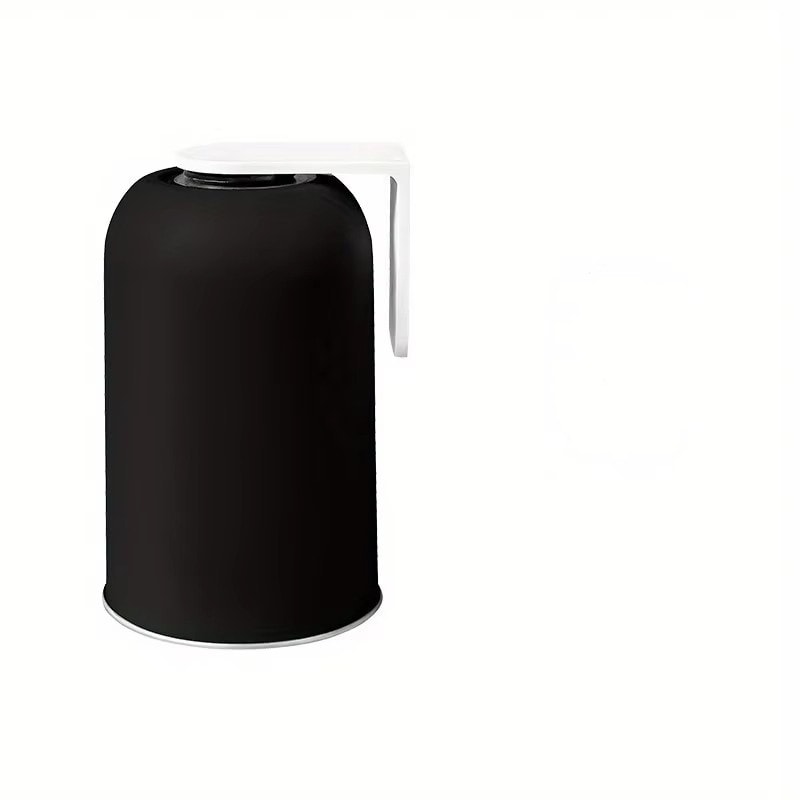 Magnetic Stainless Steel Toothbrush Cup Holder Set for Modern Bathroom Organization