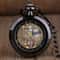 Vintage Skeleton Pocket Watch Mechanical Steampunk Timepiece for Men & Women