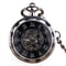 Vintage Skeleton Pocket Watch Mechanical Steampunk Timepiece for Men & Women
