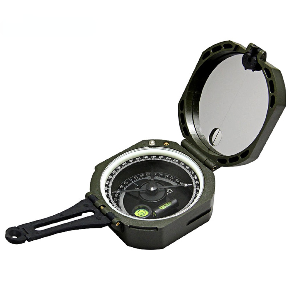 Tactical Military Survival Compass for Hiking Camping and Geological Navigation