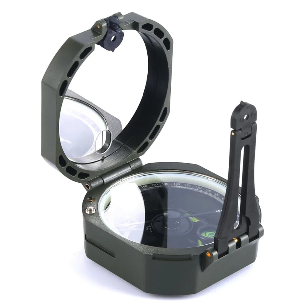 Tactical Military Survival Compass for Hiking Camping and Geological Navigation