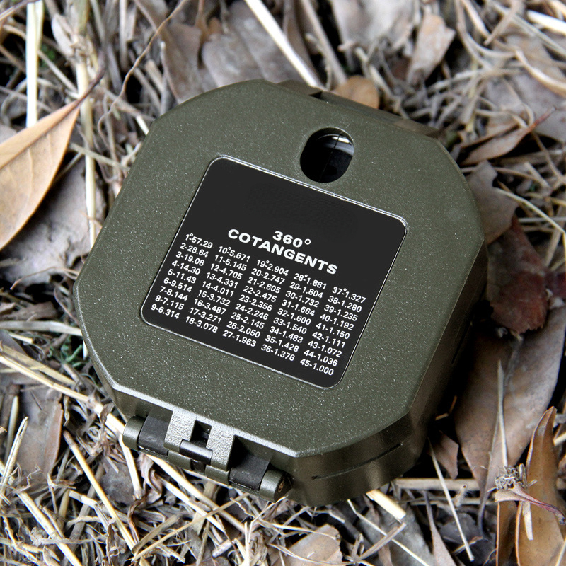 Tactical Military Survival Compass for Hiking Camping and Geological Navigation