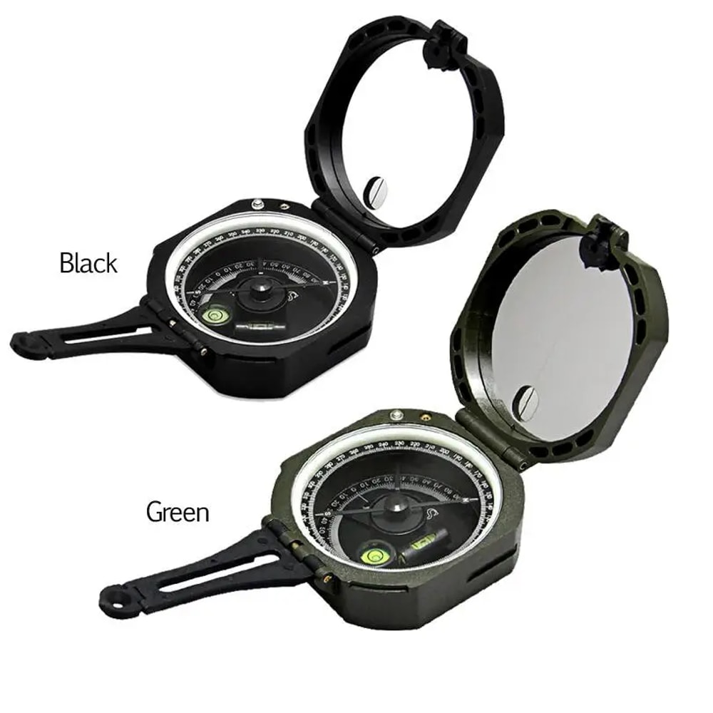 Tactical Military Survival Compass for Hiking Camping and Geological Navigation