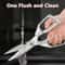 MultiGrip Stainless Steel Kitchen Shears For Meat Fish Vegetable Prep 2
