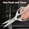 MultiGrip Stainless Steel Kitchen Shears For Meat Fish Vegetable Prep 2